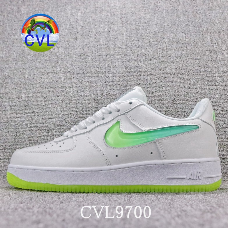 nike air force jelly green