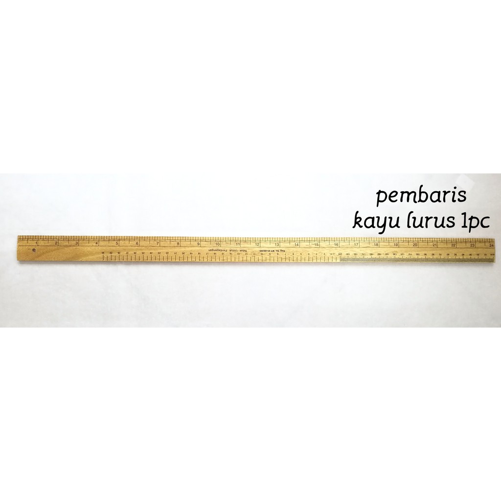  Pembaris  kayu  lurus 24inch 1pc Shopee Malaysia