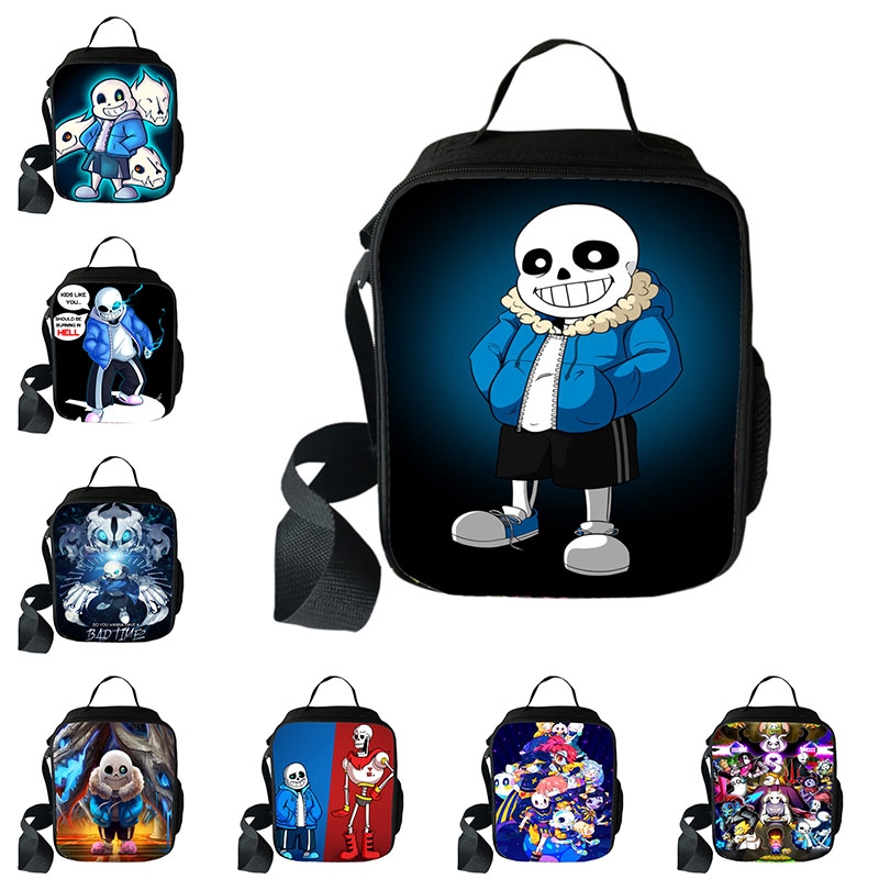 Game Undertale Insulated Portable Lunch Bag Boy Bags Students - roblox game student backpackinsulatedhandbag lunch box bookbag laptop bag