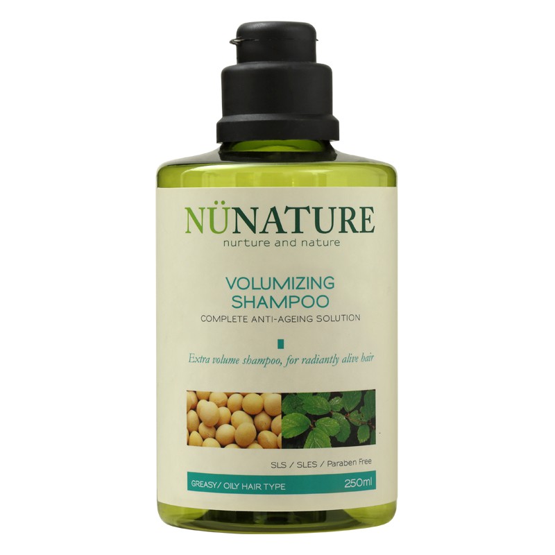 Nunature Volumizing Shampoo Greasy Oily Hair Type Shopee Malaysia