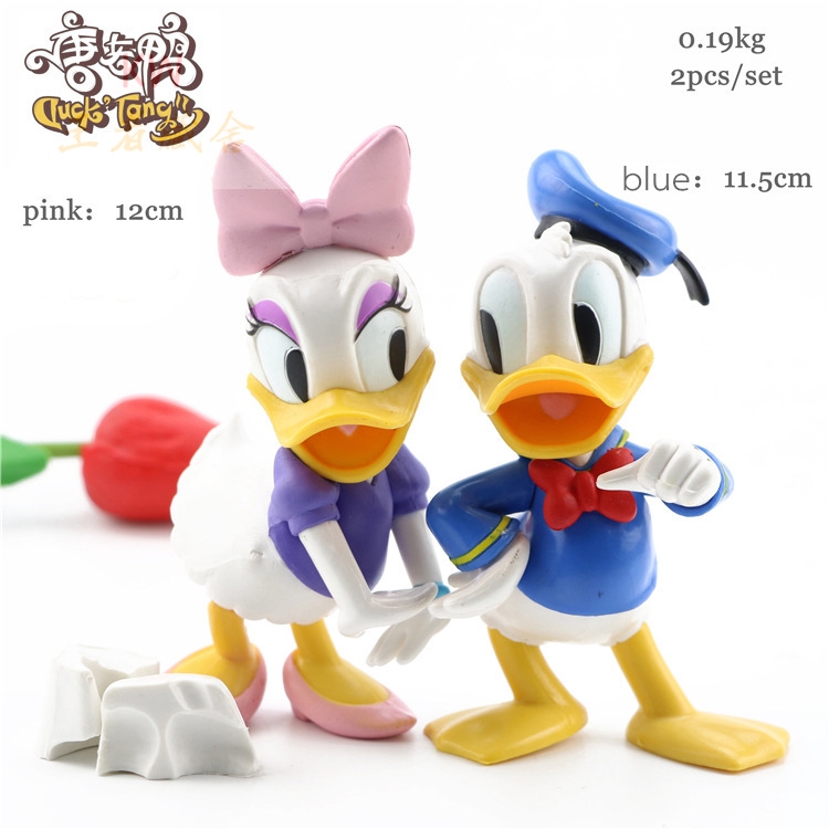 King's House] 2 Styles Donald Duck Daisy Model Hand Office Doll Cute Cartoon  Anime Children's Toy Cake Decoration Ornaments PVC Scene Gift | Shopee  Malaysia