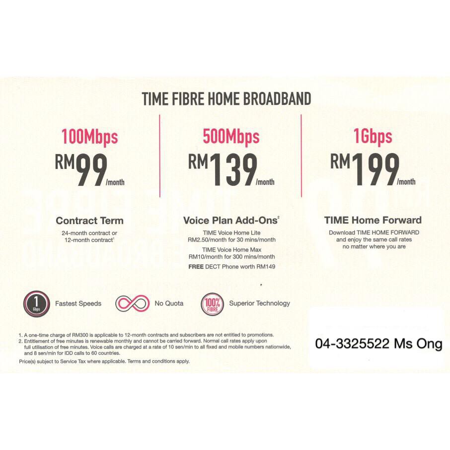 Time Fibre Home Broadband Personal Package Time Fibre Business Internet Shopee Malaysia