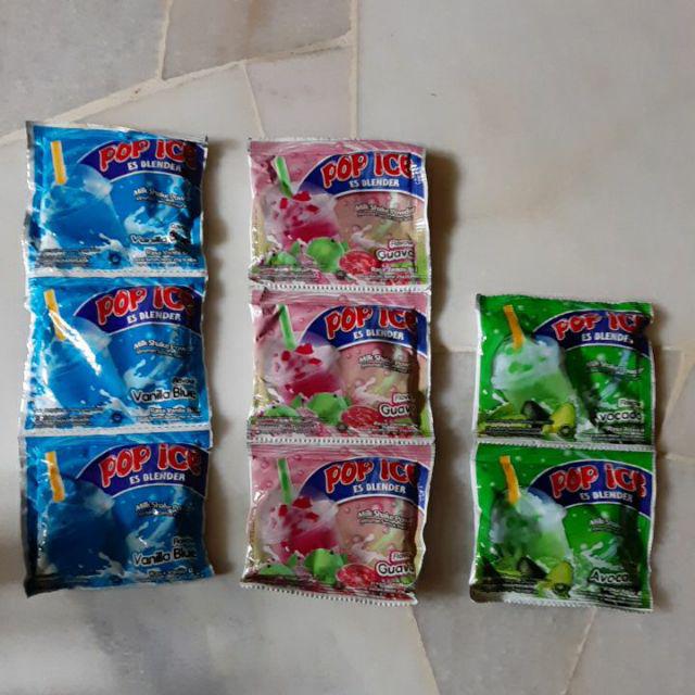 Pop Ice Es Blended Pack 25 Gram Shopee Malaysia 3891