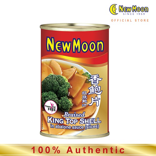 New Moon King Top Shell In Braised Slices 425g人月牌红烧香鲍片 Shopee Malaysia