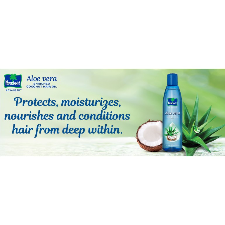 Parachute Advansed Aloe Vera Enriched Coconut Hair Oil 250 ml | Shopee  Malaysia