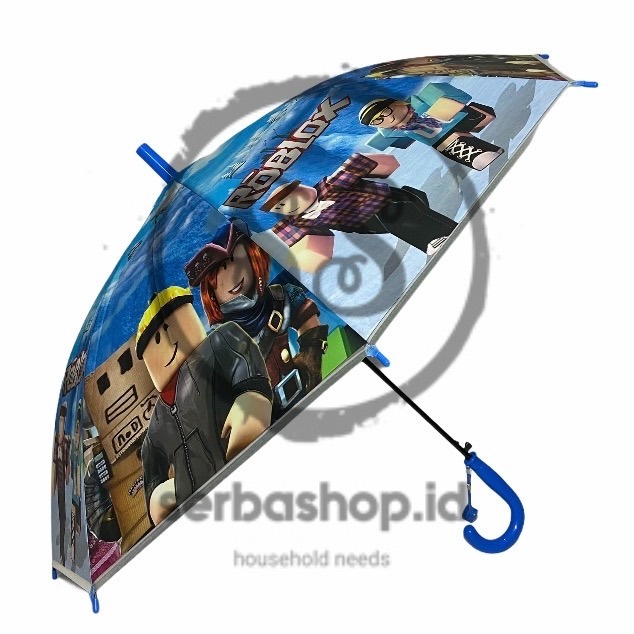 Serbashop Id Umbrella Children Character Pvc Roblox Motif Shopee Malaysia - umbrella roblox id full