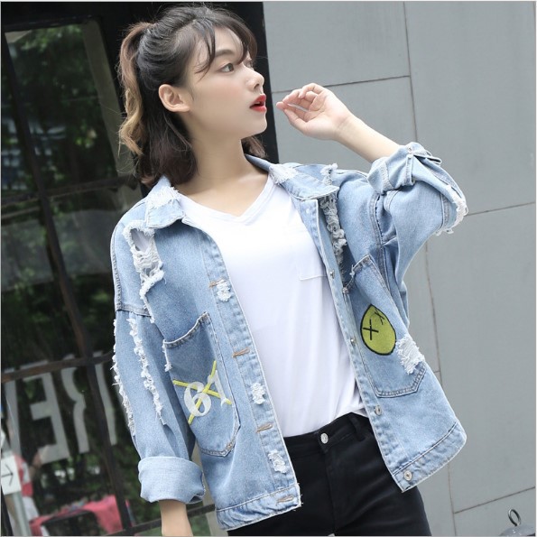 trendy jeans jacket