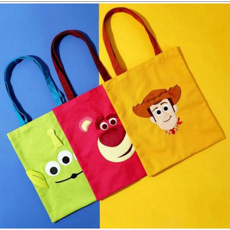 Miniso Tote Bag Toy Story Multivariant Shopee Malaysia