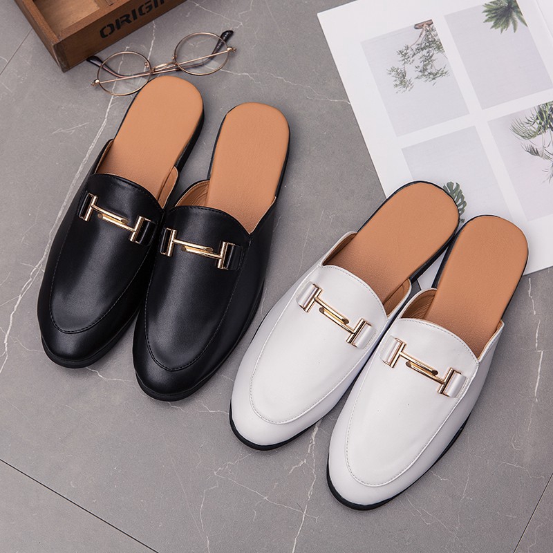 mens mule loafers