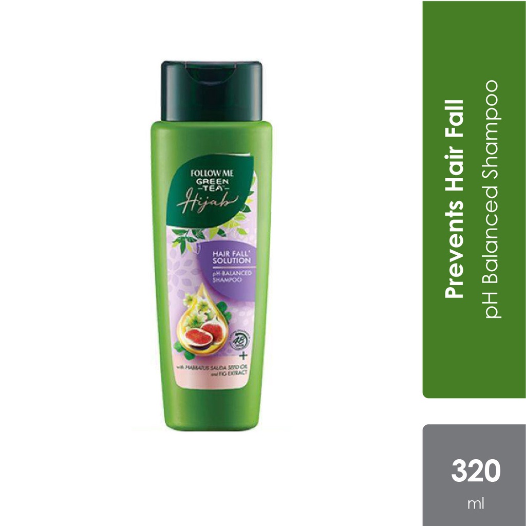 Follow Me Green Tea Hijab Hair Fall Shampoo 320mL (hair fall solution