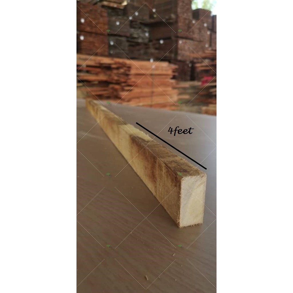 Kayu Balau 1 X 2 X 4 Feet Balau Timber Hardwood Special Size Inbox Us Shopee Malaysia