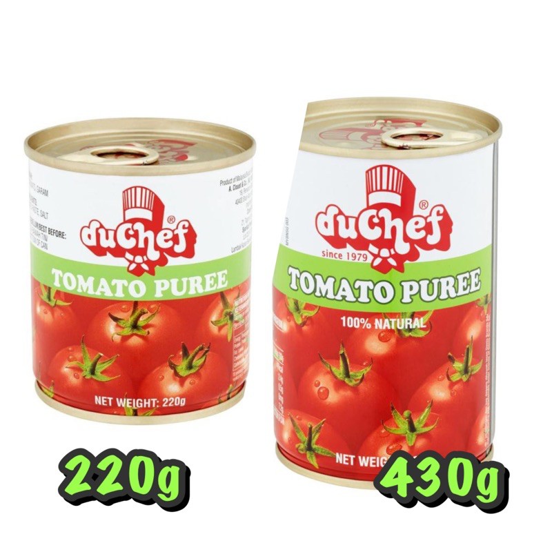 Buy Du Chef Tomato Puree 220g 430g Seetracker Malaysia