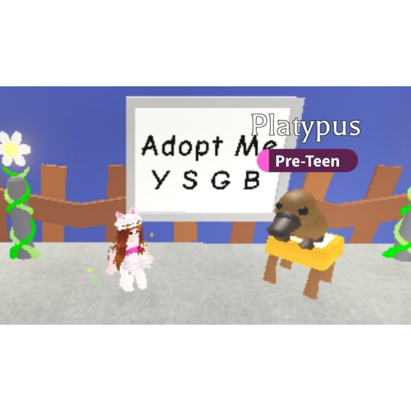 PLATYPUS Pet Adopt Me Roblox (FR/NFR) | Shopee Malaysia