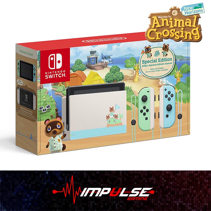 animal crossing switch console in stock