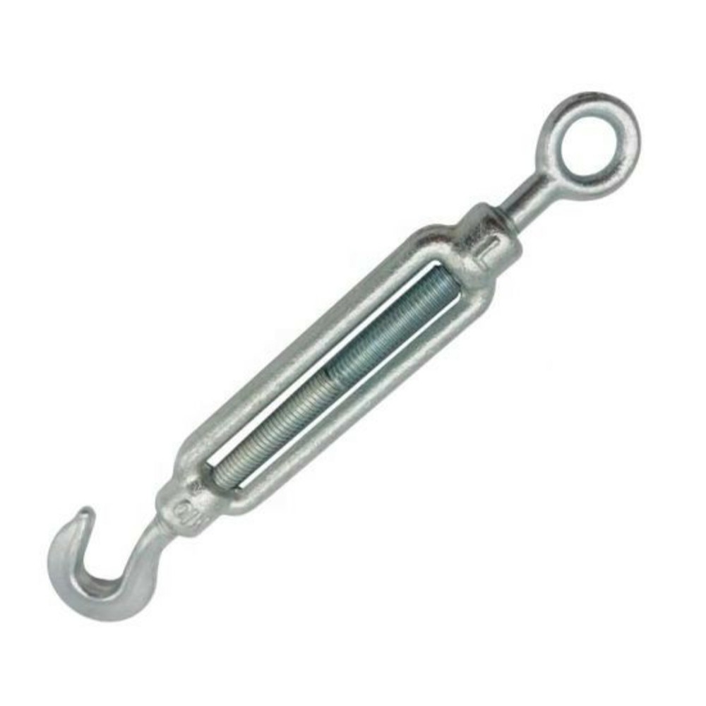 6MM, 8MM, 10MM, 12MM HOOK & EYE TURNBUCKLE WIRE STRAINER TENSION