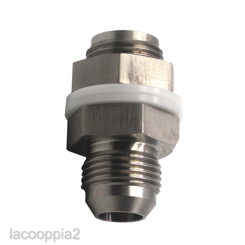 [lacooppiabcMY] Turbo Steel Oil Pan Return Drain Plug Adapter Bung
