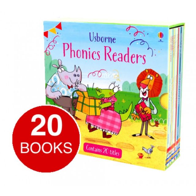 Usborne Phonics Readers Complete Collection (20 books) | Shopee Malaysia