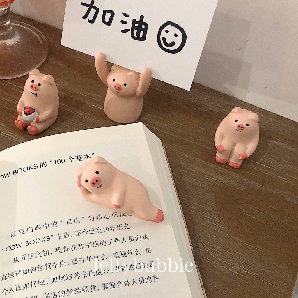 Girly Heart Cute Ornaments 便签ins少女心可爱猪猪乐园猪猪照片夹留言夹的小伙伴摆件摆拍xianyisng My Shopee Malaysia