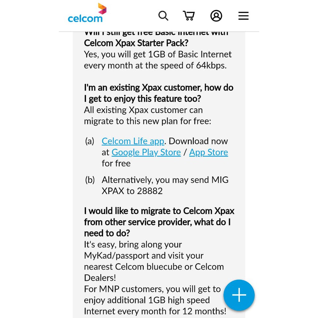 Celcom Xpax Prepaid Mnp Convert To Celcom Shopee Malaysia