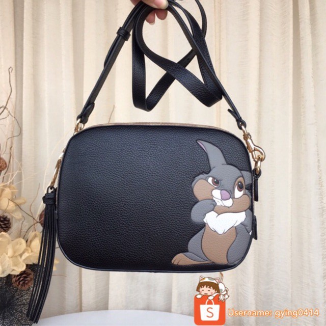 disney x coach camera bag