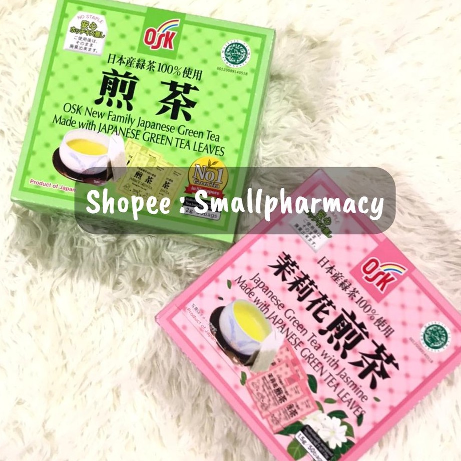 OSK New Family Japanese Green Tea / Green Tea with Jasmine (Made with