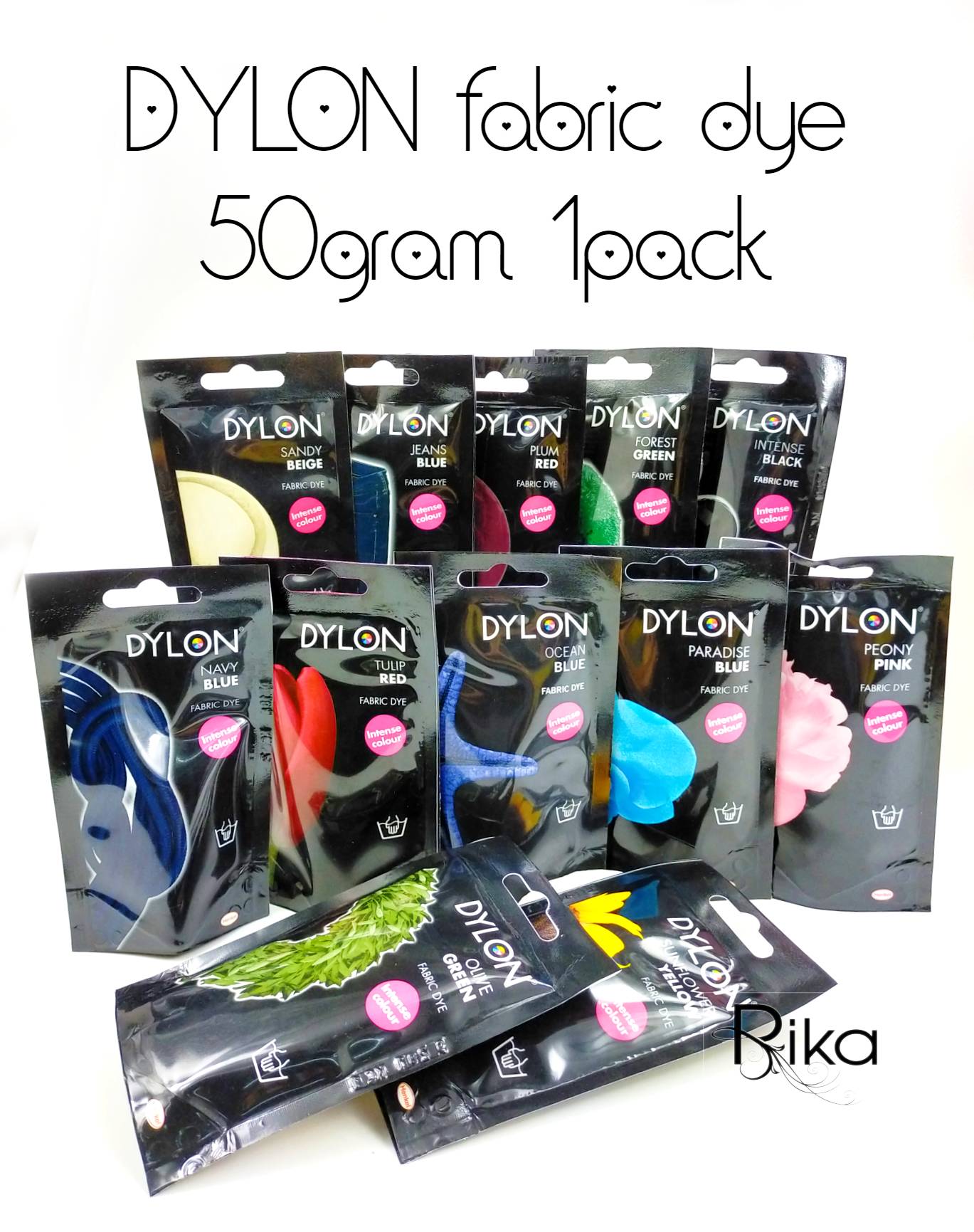 DYLON fabric dye 50gram 1pack Shopee Malaysia