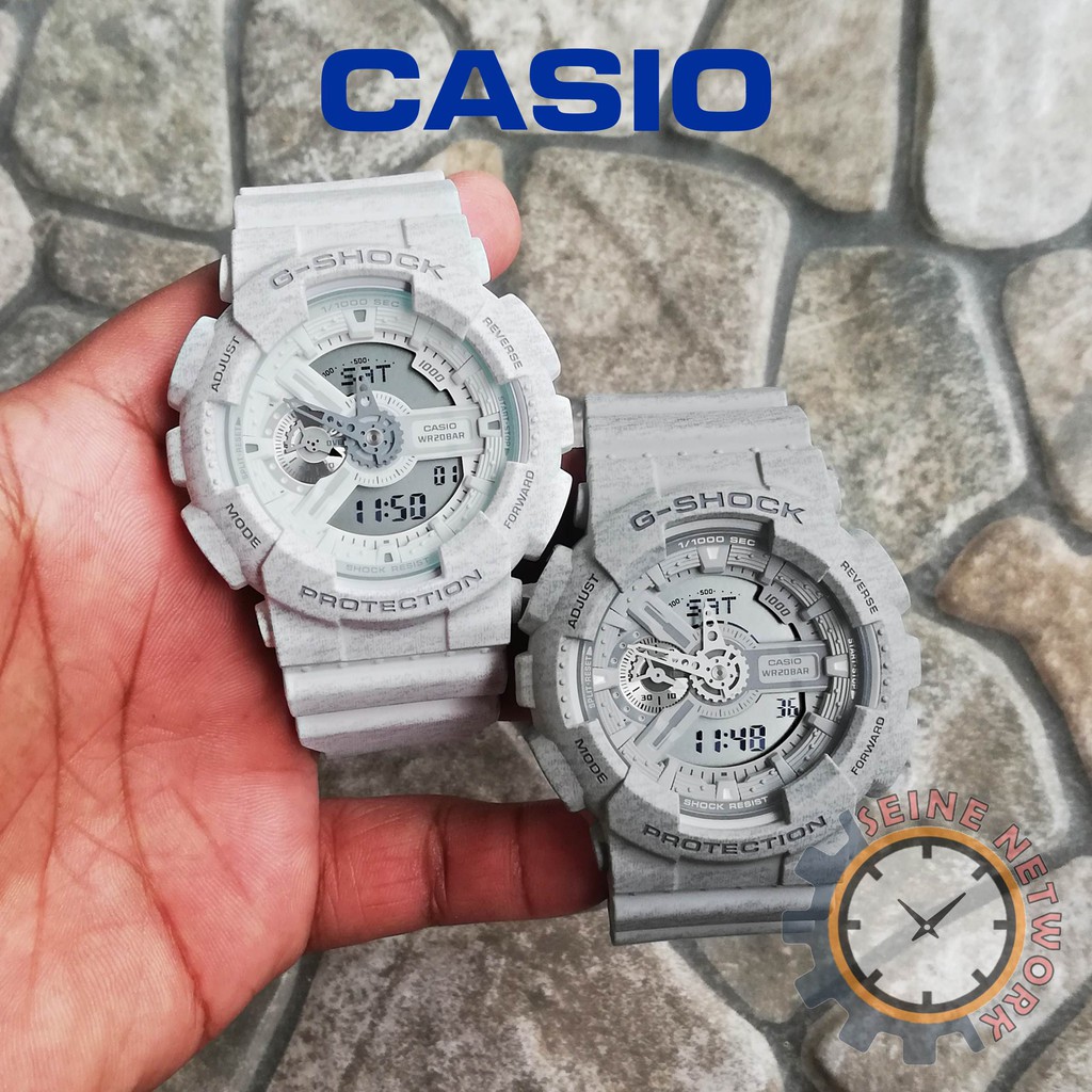 G Shock Heathered Color Design Casio G Shock Authentic100 Ga 110ht Ga 110ht Ga110ht Shopee Malaysia