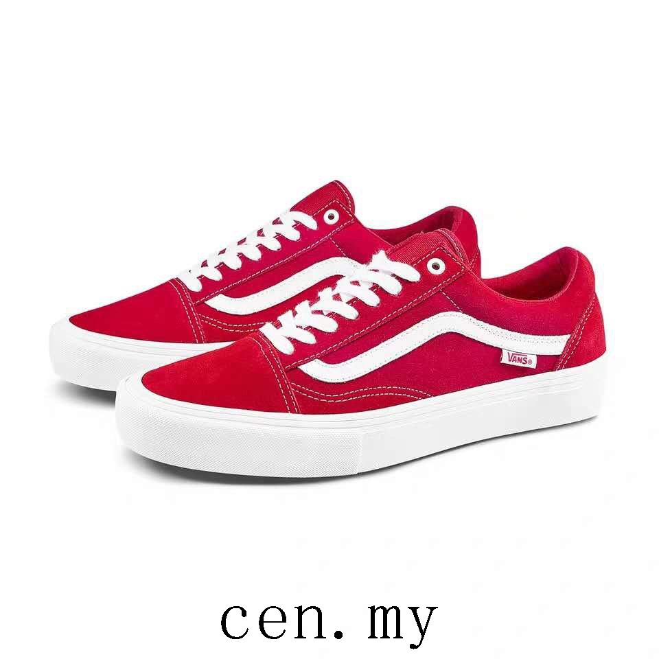 vans red color