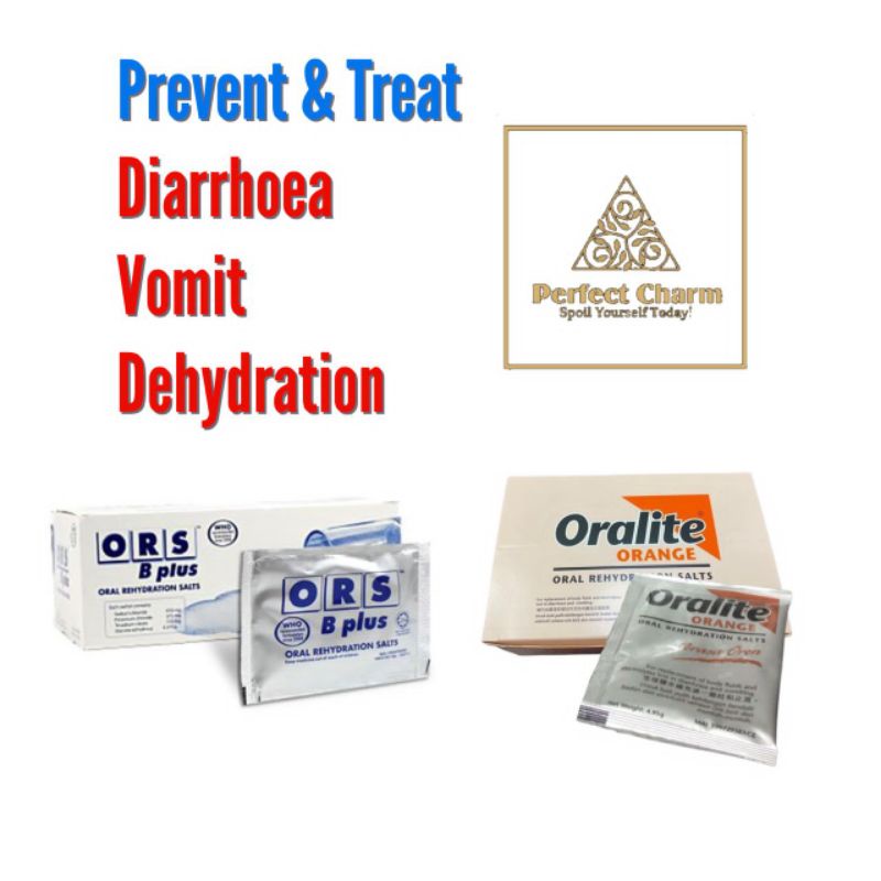 ORS B Plus / Oralite Oral Rehydration Salts - 1 Sachet | Shopee Malaysia