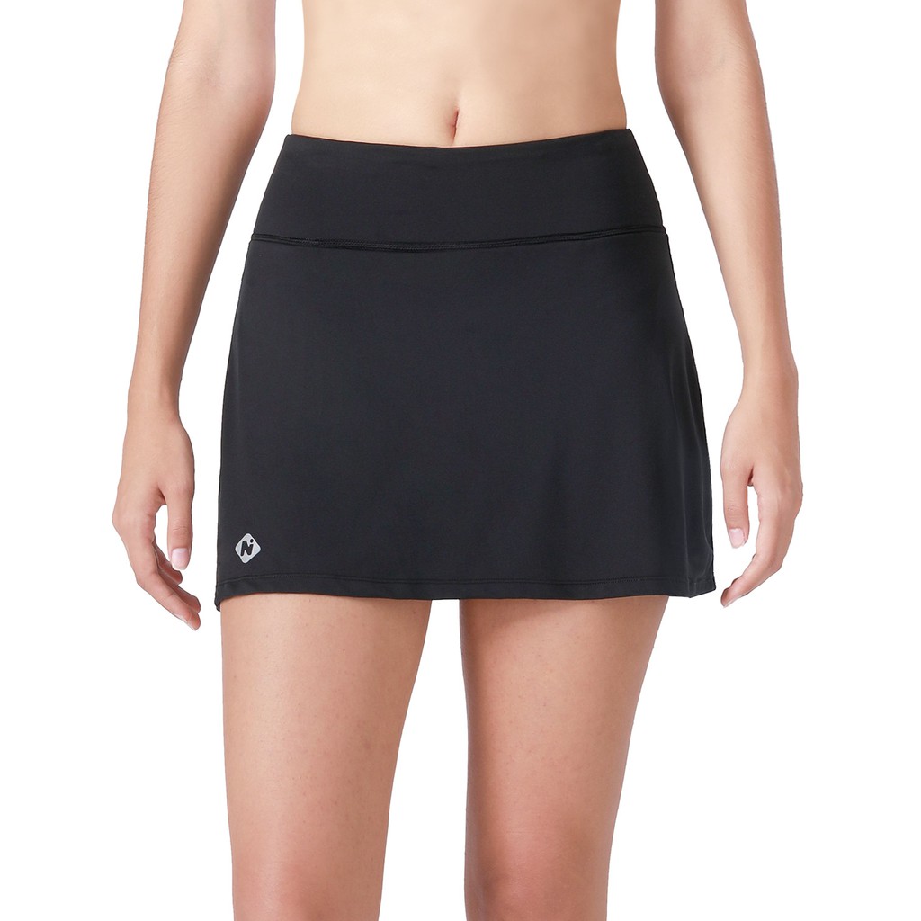 black running skort