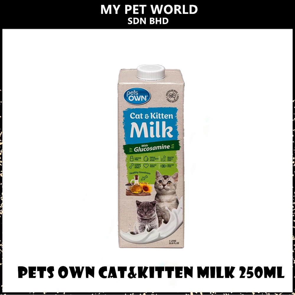 [NEWPACKAGING] Pets Own Milk All Natural Lactose Free Active For Cats