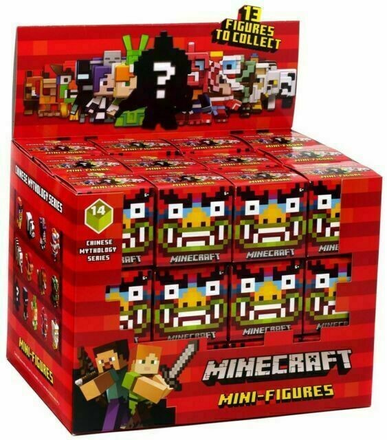 Ori Minecraft Mini Figures Multi Themed Blind Box Random Pick Shopee Malaysia