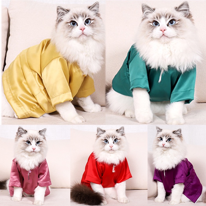 Must Reliable 猫衣服 Baju Raya Melayu Kucing Kurung Unisex Aidilfitri Cloth Cat Clothes Costume Hari Multi - Image 5
