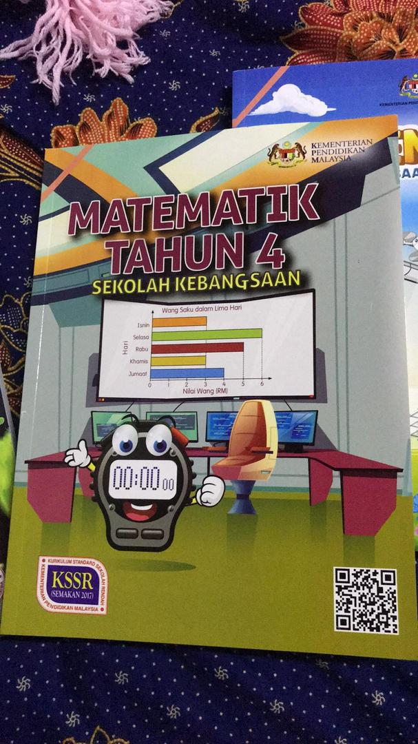 Buku teks matematik darjah 4