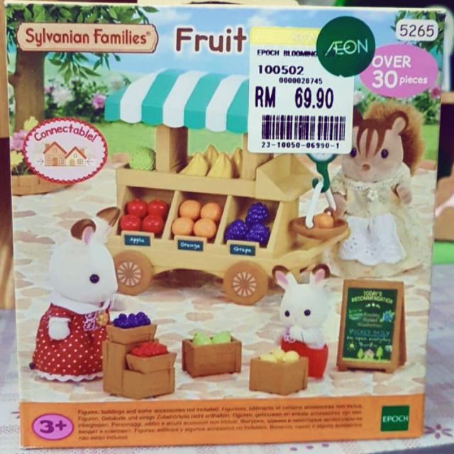 sylvanian families fruit wagon