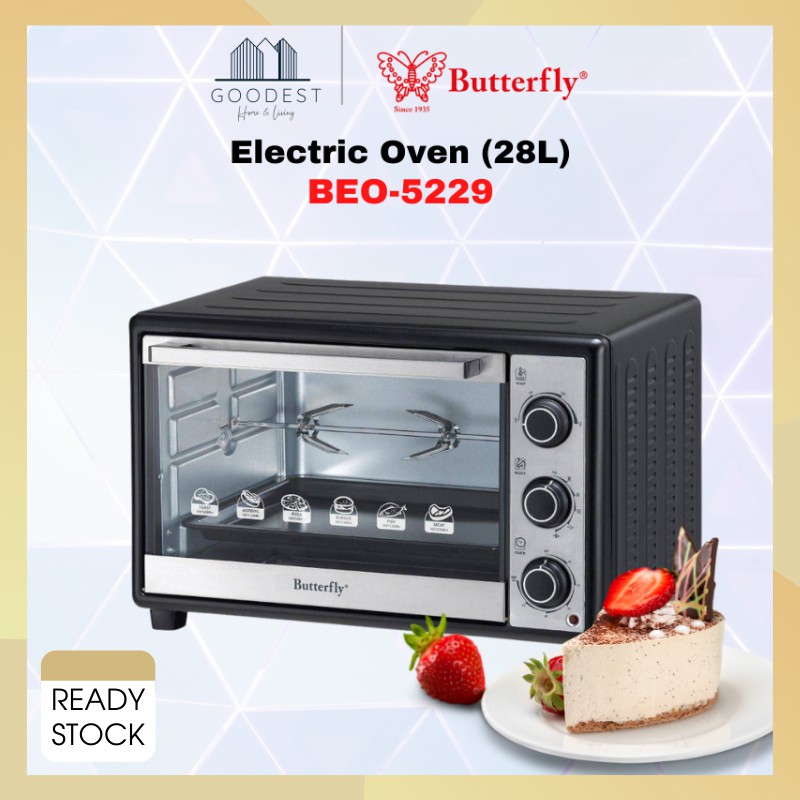 BUTTERFLY BEO5229 Electric Oven (28 Litres) / Ketuhar Elecktrik