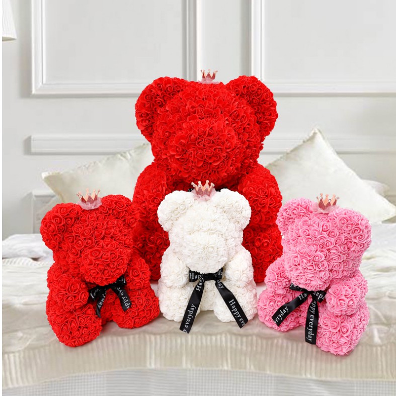 lovely rose bear