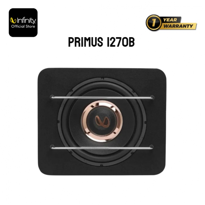 Infinity Primus 1270B Sealed Box Enclosure with 12" Inch Passive