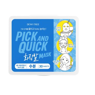 Dewytree Pick And Quick Mask 30 Sheet 5 Types Renewal Version Shopee Malaysia