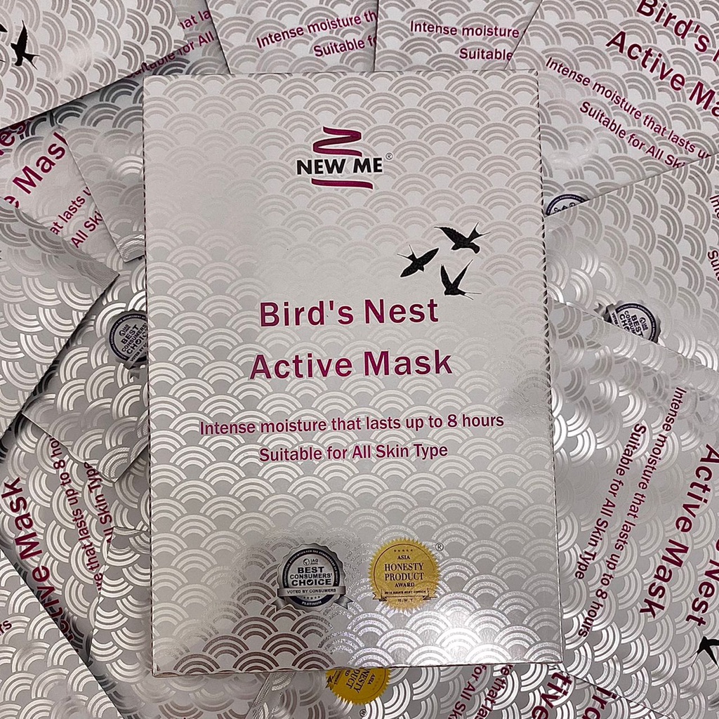 New Me Bird’s Nest Collagen Active Mask 燕窝活性胶原面膜 Shopee Malaysia