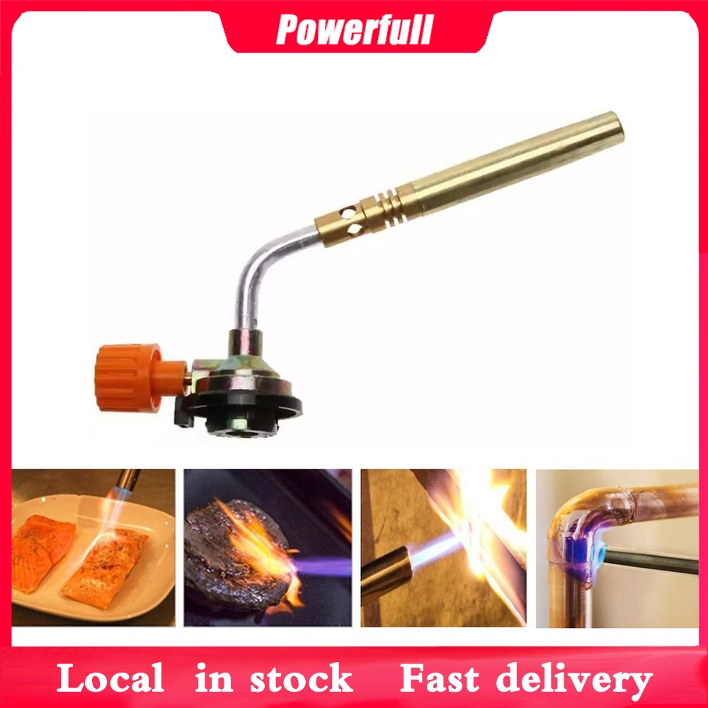 Blow Torch Brazing High Temperature Portable Cassette Butane Gas Torch Propane Welding Plumbing Torch Soldering Gun