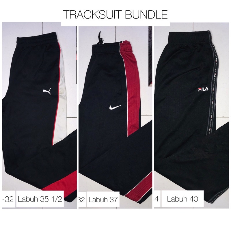 Tracksuit Pants Outfit Bundle Pelbagai Jenama | Shopee Malaysia