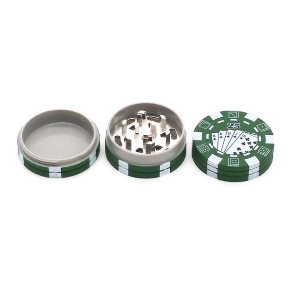 3-Layers Poker Chip Style Herb Grinder