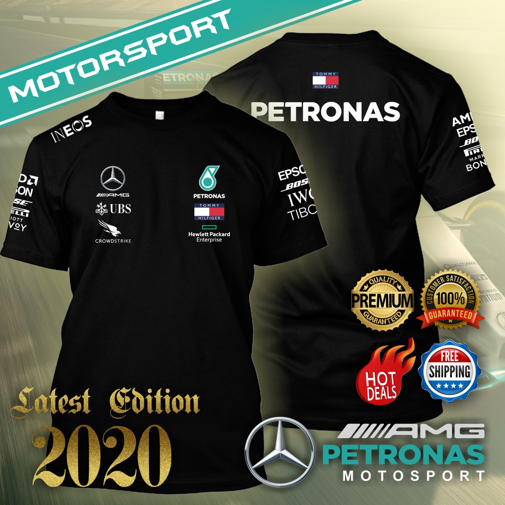 tommy hilfiger mercedes f1 t shirt