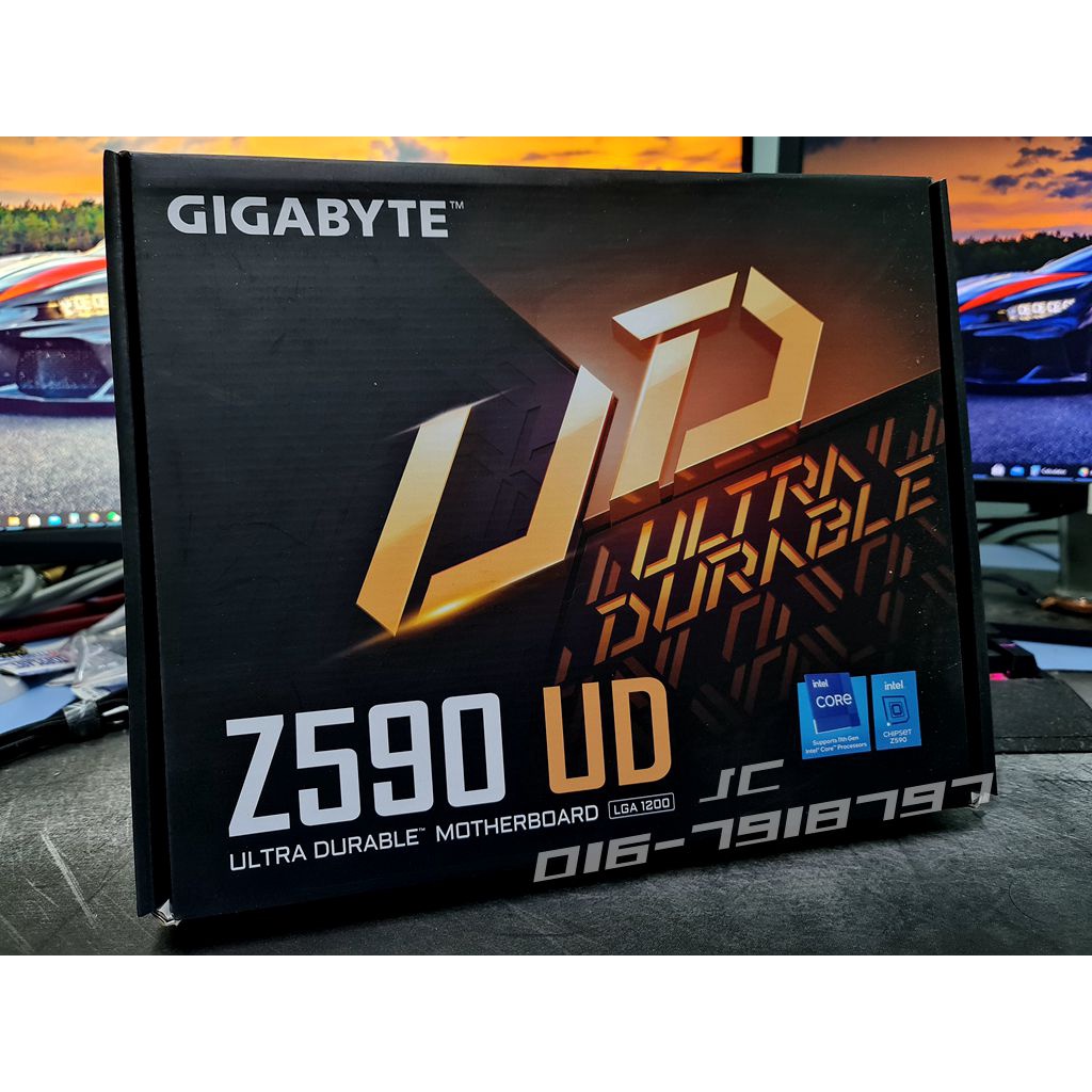 [CLEARANCE] Gigabyte Z590 UD LGA1200 Z series Motherboard ATX | Shopee ...