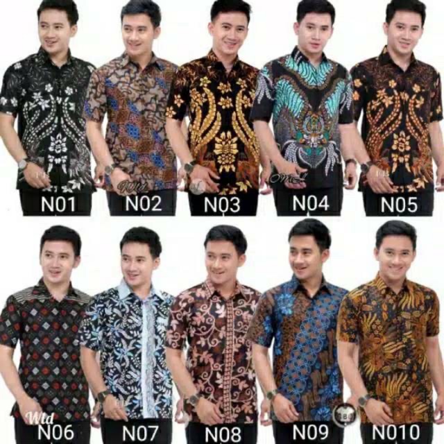 PRE ORDER Kenongo Batik  Batek Moden Print Muslimin Laki  