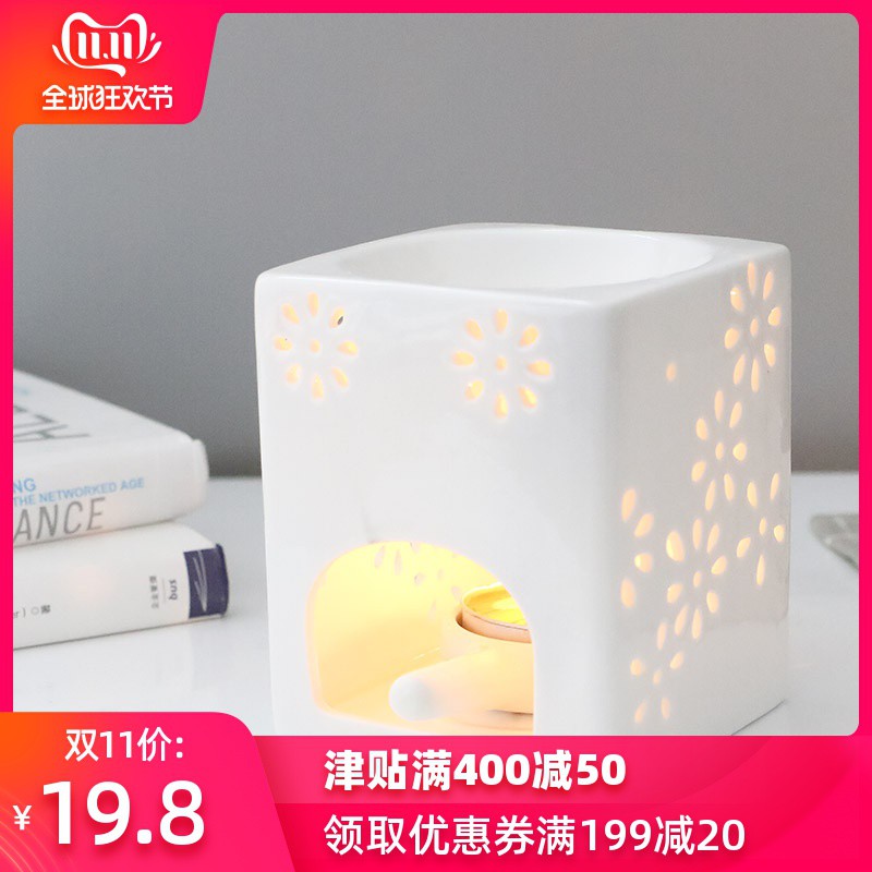 Sweet Lamp Aing Kind Of Sweet陶瓷香薰燈精油燈蠟燭香薰機臥室家用美容院熏香爐精油香薰爐浪漫 Shopee Malaysia