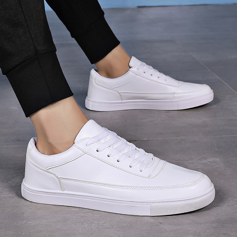 men's all white canvas shoes