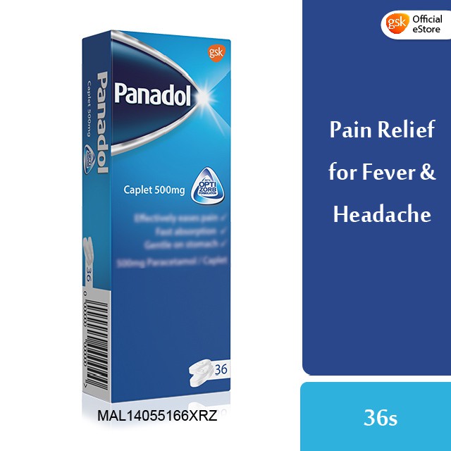 Panadol with Optizorb - Pain Relief/Fever/Headache(36's)