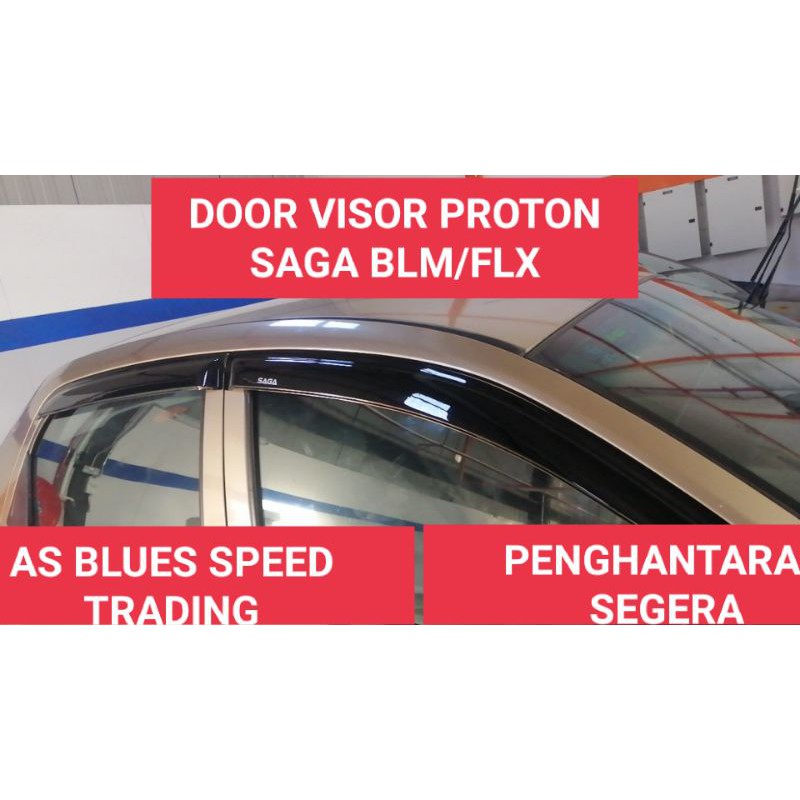 🔥KENING KERETA PROTON SAGA BLM/FLX / DOOR VISOR PROTON SAGA BLM/FLX